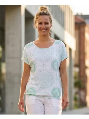 Damen-T-Shirt SAM 73 TAURUS WT 888 GRÜN