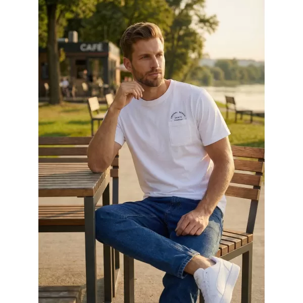  Herren-T-Shirt SAM 73 FENAKLID MT 820 WEIß 
