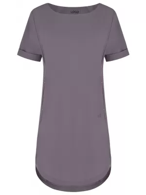 Kleid LOAP UBAKALA SFW2314 GRAU