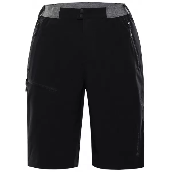  Shorts ALPINE PRO ZAMB MPAA640 SCHWARZ 