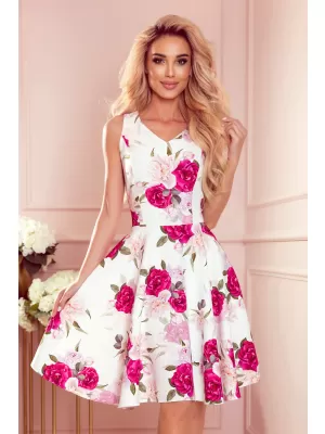 Kleid NUMOCO A114-16 CREMIGE ROSE