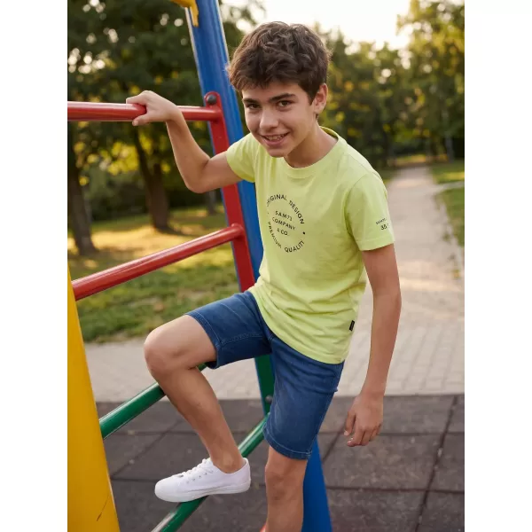  Kinder-T-Shirt SAM 73 PYROP KT 516 HELLGELB 