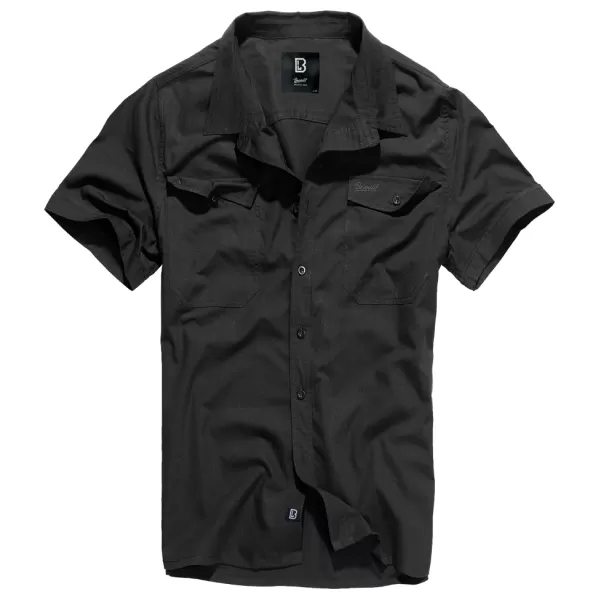  Hemd BRANDIT ROADSTAR BD4012 SCHWARZ 