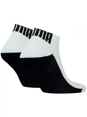 Herrensocken PUMA MEN BACK LOGO SNEAKER 2P 938011-02 WEIß