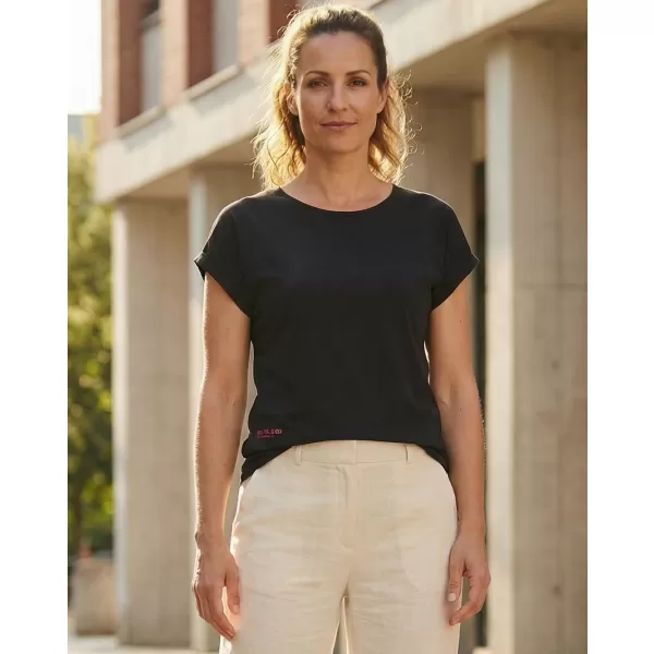  Damen-T-Shirt SAM 73 DORADO WT 886 SCHWARZ 
