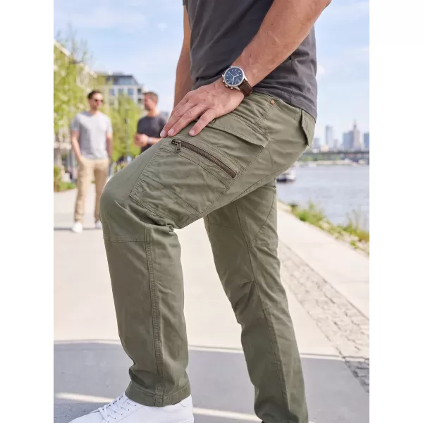  Hose BRANDIT ADVEN SLIM FIT OLIVE 