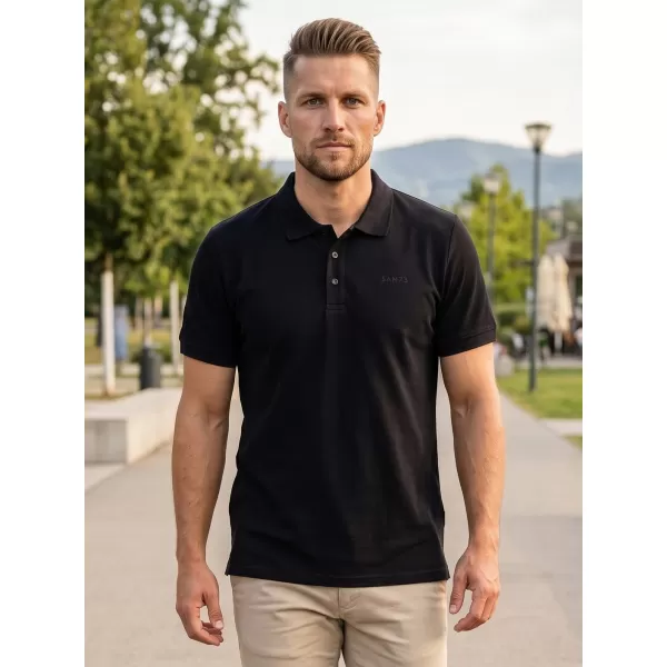  Herren-T-Shirt SAM 73 CHRYZ MT 822 SCHWARZ 
