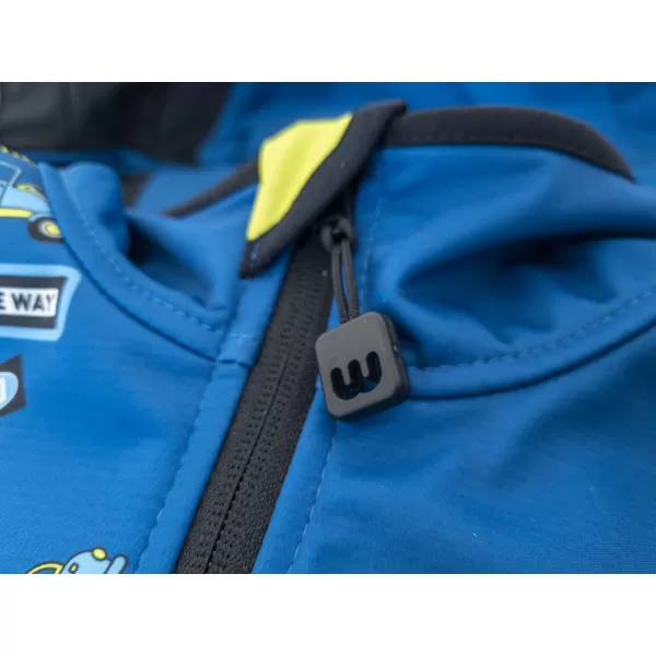  Baby Softshell Jacke isoliert WAMU BAGR BLAU 