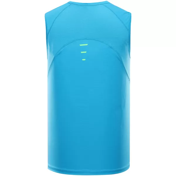  Tanktop ALPINE PRO MIXED MTSA829 BLAU 