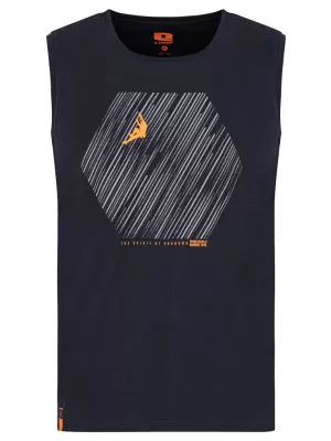Herren-Tanktop LOAP BOZAN CLM2329 BLAU