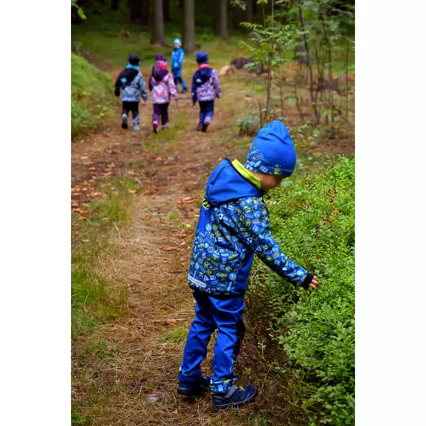 Baby Softshell Jacke isoliert WAMU BAGR BLAU 