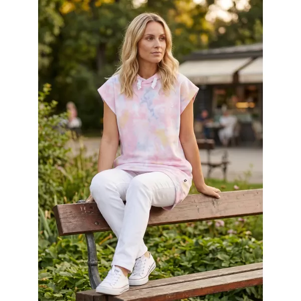  Damen-Sweatshirt mit kurzen Ärmeln SAM 73 CARINA WM 776 BUNT 