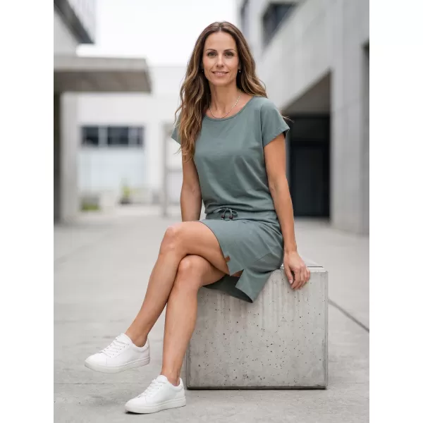  Kleid SAM 73 NORMA WZ 822 GRÜNLICH GRAU 