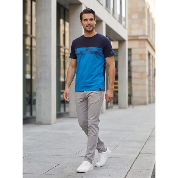  Herren-T-Shirt SAM 73 CETUS MT 821 LEUCHTEND BLAU 