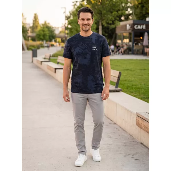  Herren-T-Shirt SAM 73 SCULPTOR MT 823 DUNKELBLAU 