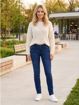 Damenhosen SAM 73 ANDROMEDIA WK 788 DUNKLER DENIM