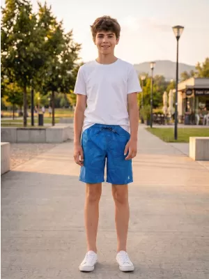Kindershorts SAM 73 SANJEEV KS 506 LEUCHTEND BLAU