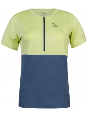 Damen-T-Shirt HANNAH BERRY SUNNY LIME MEL/INDIA INK MEL