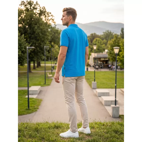  Herren-T-Shirt SAM 73 CHRYZ MT 822 LEUCHTEND BLAU 