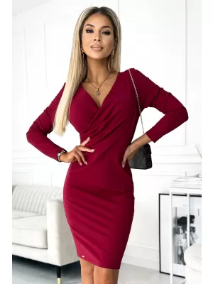 Kleid NUMOCO A398-2 BURGUND
