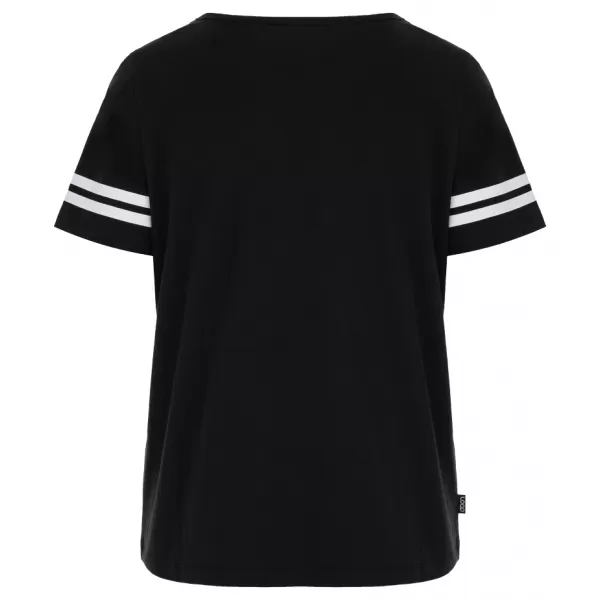  Damen-T-Shirt LOAP BIANCA CLW2316 SCHWARZ 