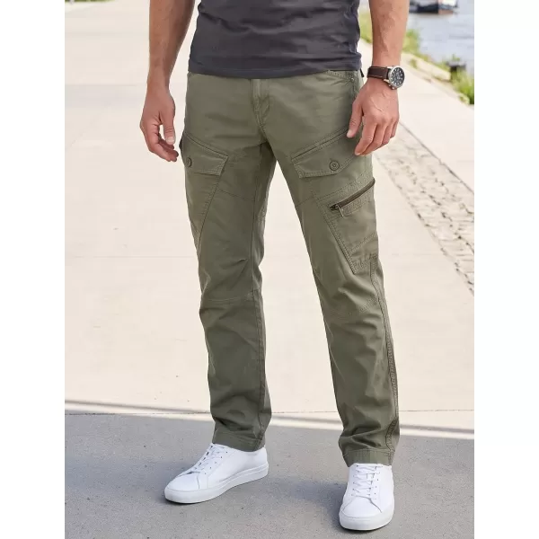 Hose BRANDIT ADVEN SLIM FIT OLIVE 