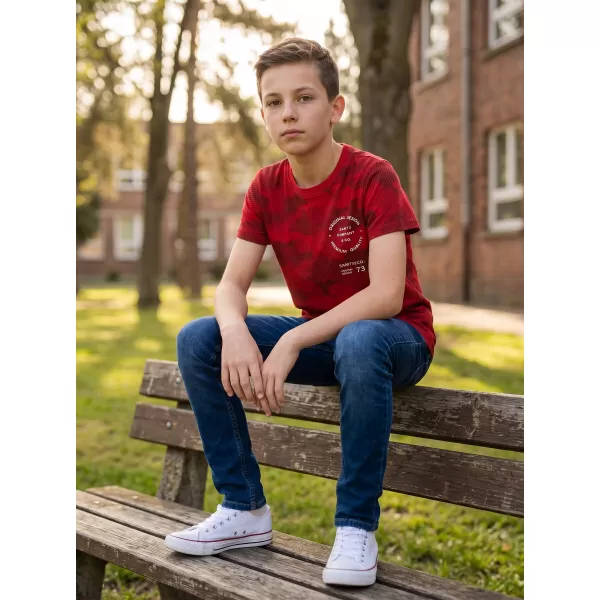  T -Shirt SAM 73 HYDRUS KT 512 ROT 