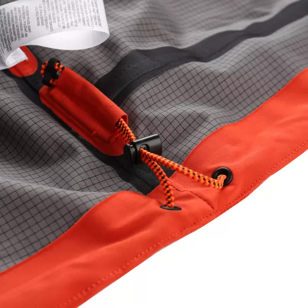  Jacke ALPINE PRO CORT MJCA592 SCHWARZ/ROT 