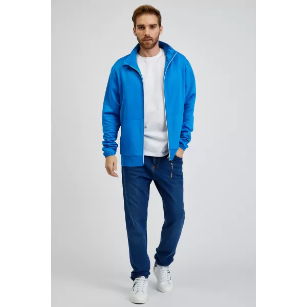  Herren-Sweatshirt SAM 73 STEPHEN MM 742 LEUCHTEND BLAU 