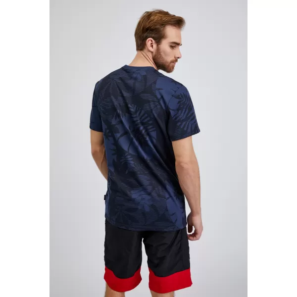 Herren-T-Shirt SAM 73 SCULPTOR MT 823 DUNKELBLAU 