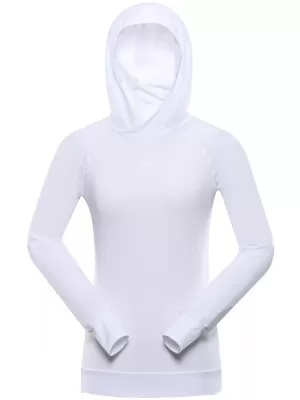 Damen Sweatshirt ALPINE PRO LIGHTA LSWA381 WEIß