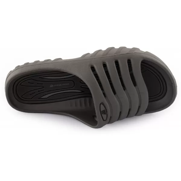  Hausschuhe ALPINE PRO ARBON MBTA357 DUNKELGRAU 
