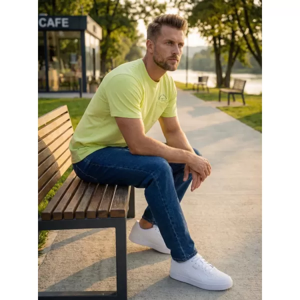  Herren-T-Shirt SAM 73 FENAKLID MT 820 HELLGELB 