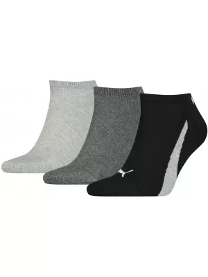 Socken PUMA UNISEX LIFESTYLE SNEAKERS 3P 90795101 SCHWARZ/WEIß
