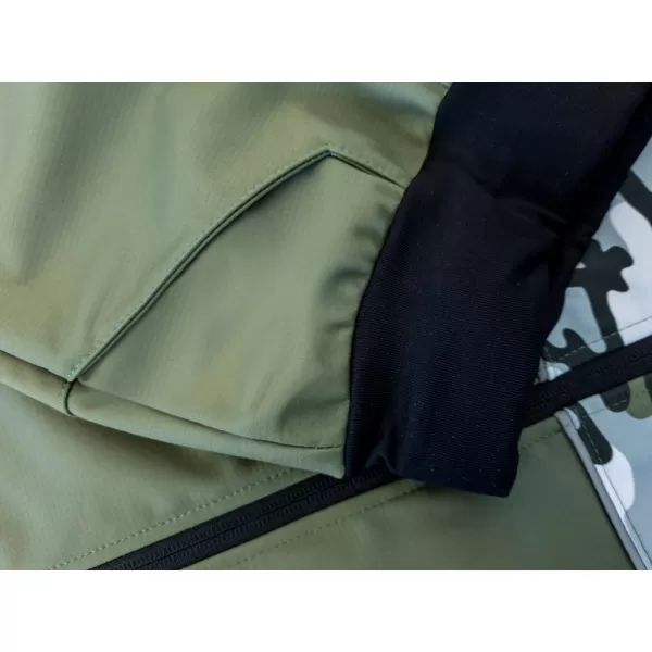  Isolierte Softshellhose für Kinder WAMU MASKÁČ KHAKI 
