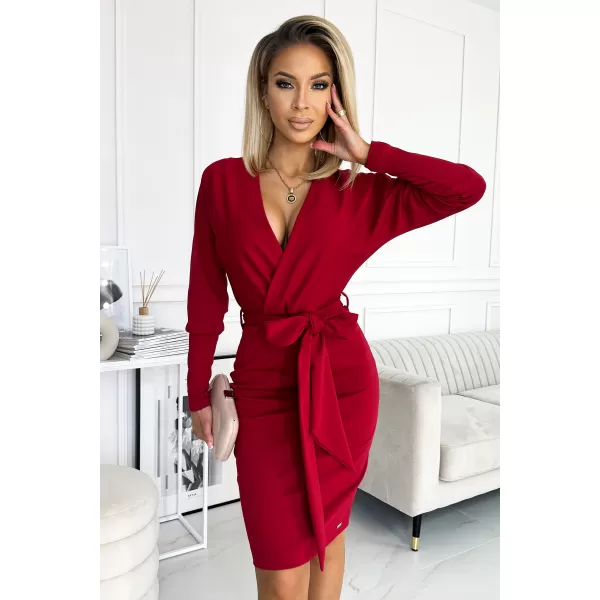  Kleid NUMOCO A401-1 BURGUND 