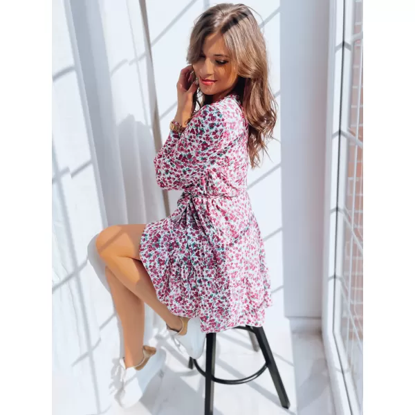  Kleid DSTREET FLOWER VIBES EY2247 WEIß 