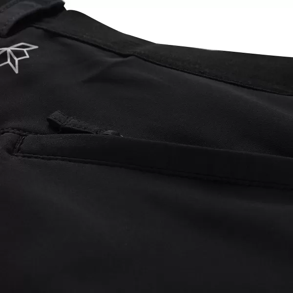  Frauen 3/4 Hosen ALPINE PRO WEDERA LPAA637 SCHWARZ 