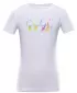 T -Shirt ALPINE PRO OSTEWO KTSA428 WEIßES MUSTER