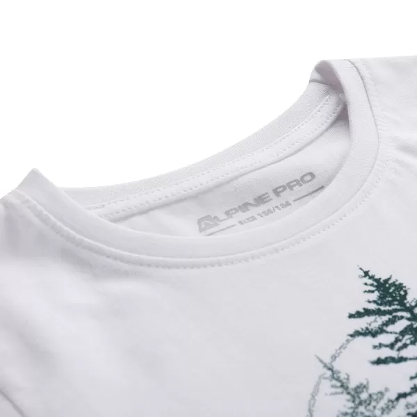  T -Shirt ALPINE PRO NATURO KTSA423 WEIß 