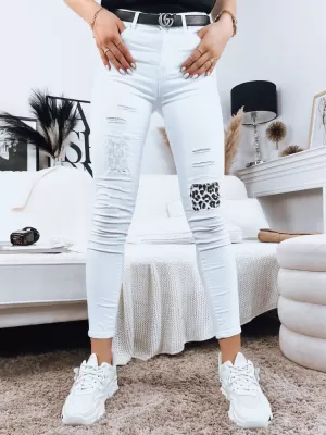Damenhosen DSTREET UY1361 WEIß