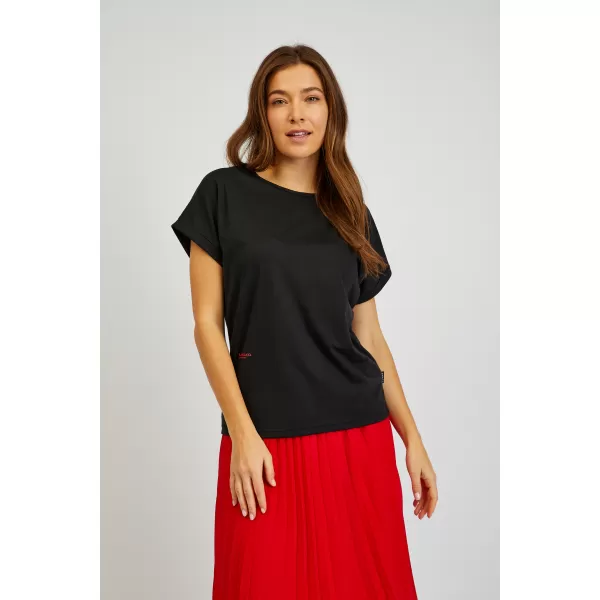  Damen-T-Shirt SAM 73 DORADO WT 886 SCHWARZ 