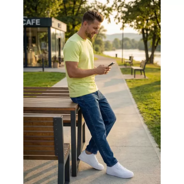  Herren-T-Shirt SAM 73 FENAKLID MT 820 HELLGELB 