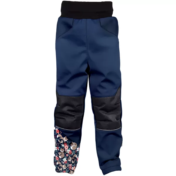  Isolierte Softshellhose für Kinder WAMU LIŠKY DUNKELBLAU 