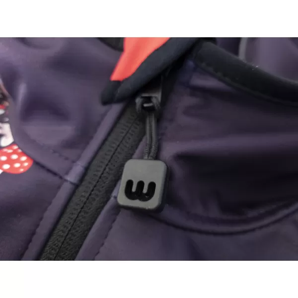  Isolierte Softshelljacke für Kinder WAMU SOVA LILA 