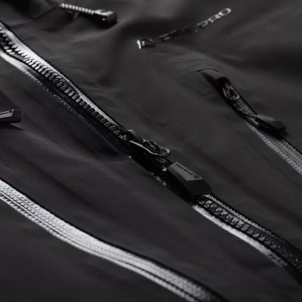  Damenjacke ALPINE PRO CORTA LJCA562 SCHWARZ 