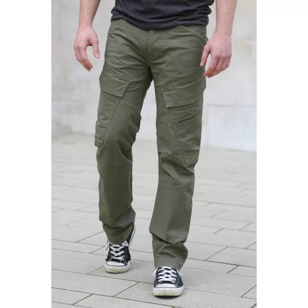  Hose BRANDIT ADVEN SLIM FIT OLIVE 