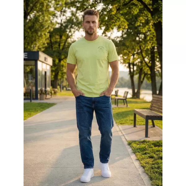  Herren-T-Shirt SAM 73 FENAKLID MT 820 HELLGELB 