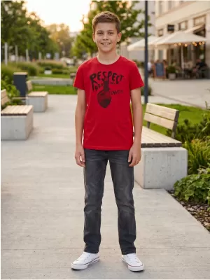 Kinder-T-Shirt SAM 73 SCUTUM KT 514 ROT