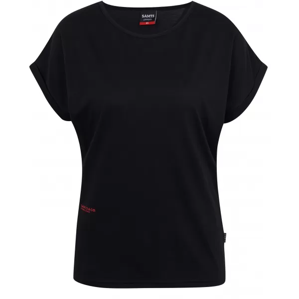  Damen-T-Shirt SAM 73 DORADO WT 886 SCHWARZ 